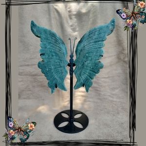 Large Amazonite Butterfly Wings